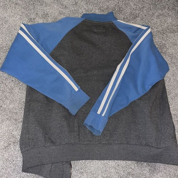 Worn Broken Zipper UNC North Carolina Tarheels Track Fleece Jacket XXL 2XL - Picture 11 of 11